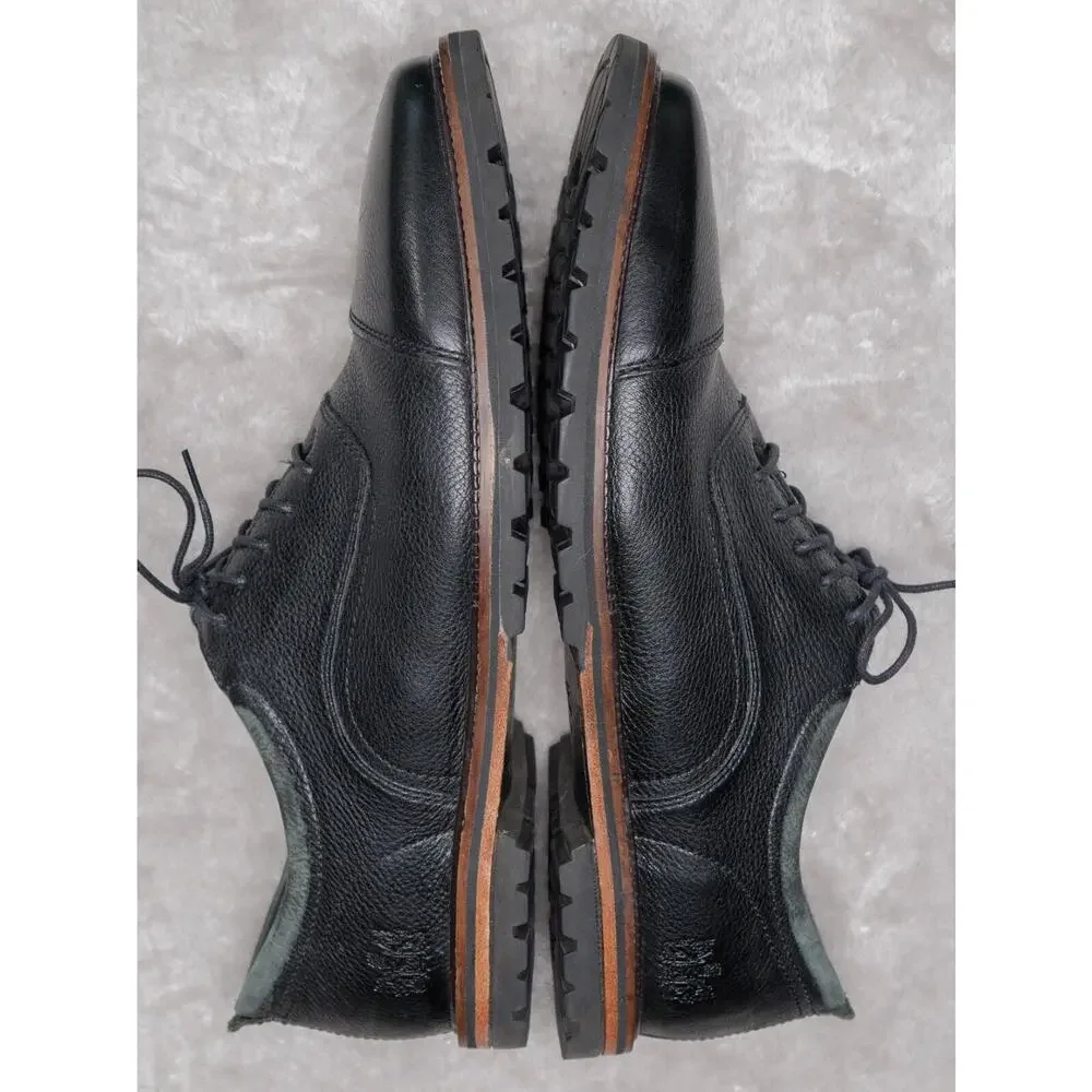 Cole Haan Richardson Black Leather Cap Toe Oxfords Grand 360 Mens Size 11.5